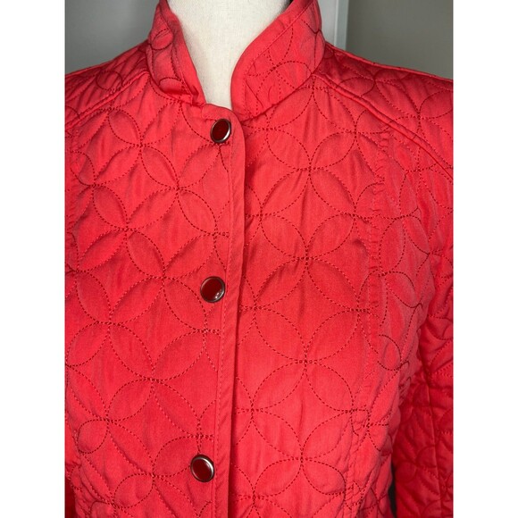 RQT Womens Quilted Riding Jacket Size Small Peach Jacket - Picture 5 of 6